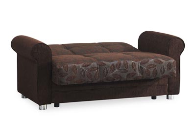 Rio Grande Brown Chenille Love Seat,Ottomanson (Previously Casamode)